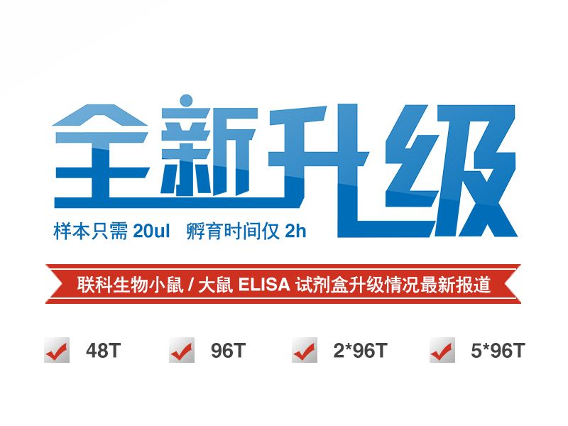 Read more about the article 联科生物小鼠/大鼠ELISA试剂盒升级最新报道