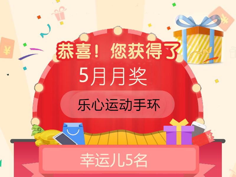 Read more about the article 5月感恩回馈中奖名单公布